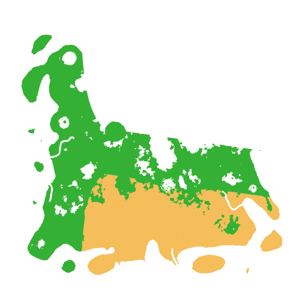 Biome Rust Map: Procedural Map, Size: 4000, Seed: 836129201
