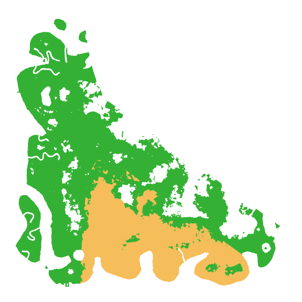 Biome Rust Map: Procedural Map, Size: 5000, Seed: 566540419