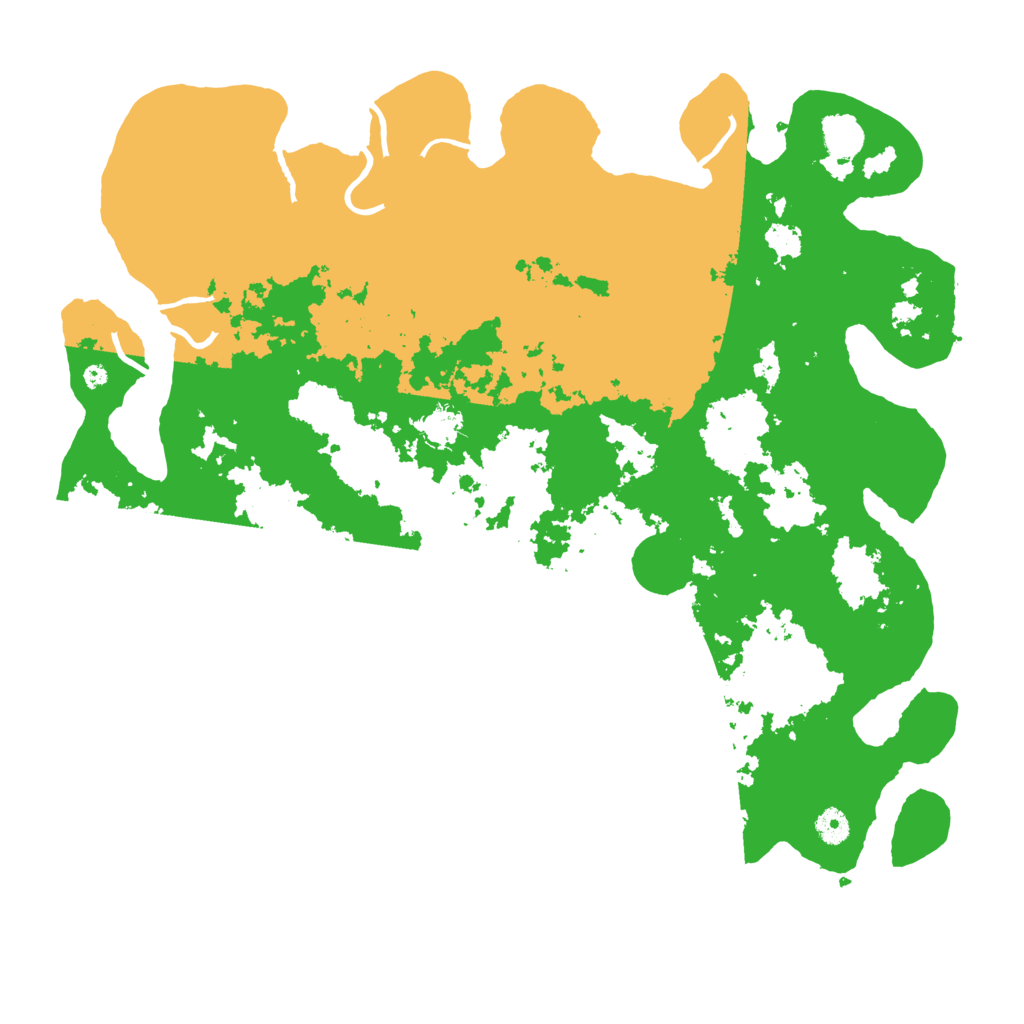Biome Rust Map: Procedural Map, Size: 4500, Seed: 165686889