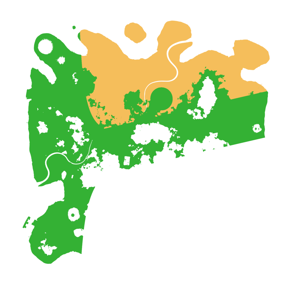 Biome Rust Map: Procedural Map, Size: 3550, Seed: 372675