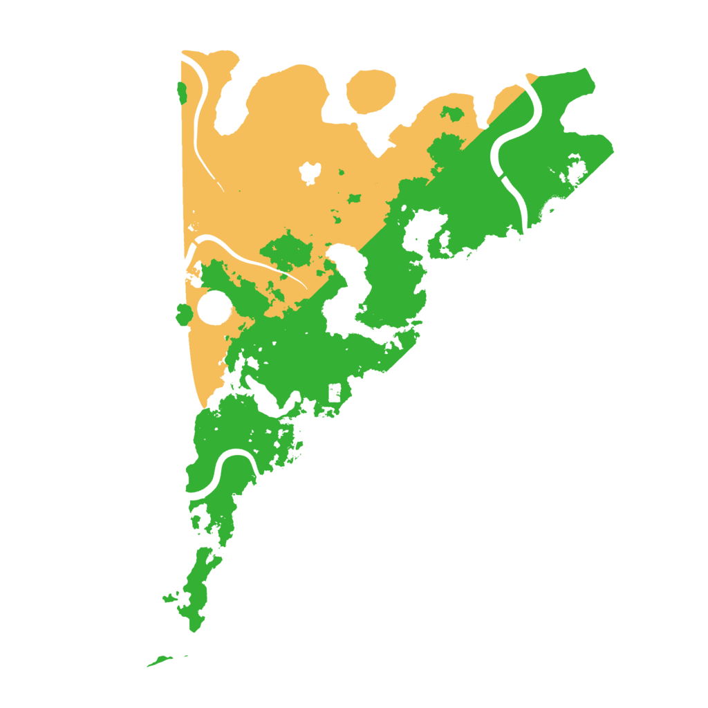 Biome Rust Map: Procedural Map, Size: 4000, Seed: 400215