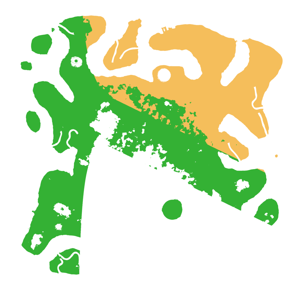 Biome Rust Map: Procedural Map, Size: 4000, Seed: 967582057