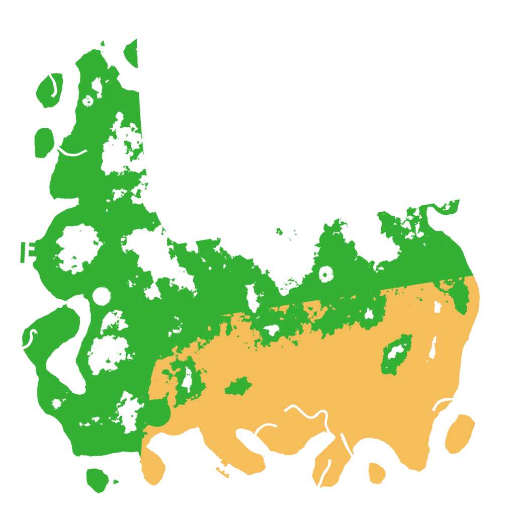 Biome Rust Map: Procedural Map, Size: 5000, Seed: 10000