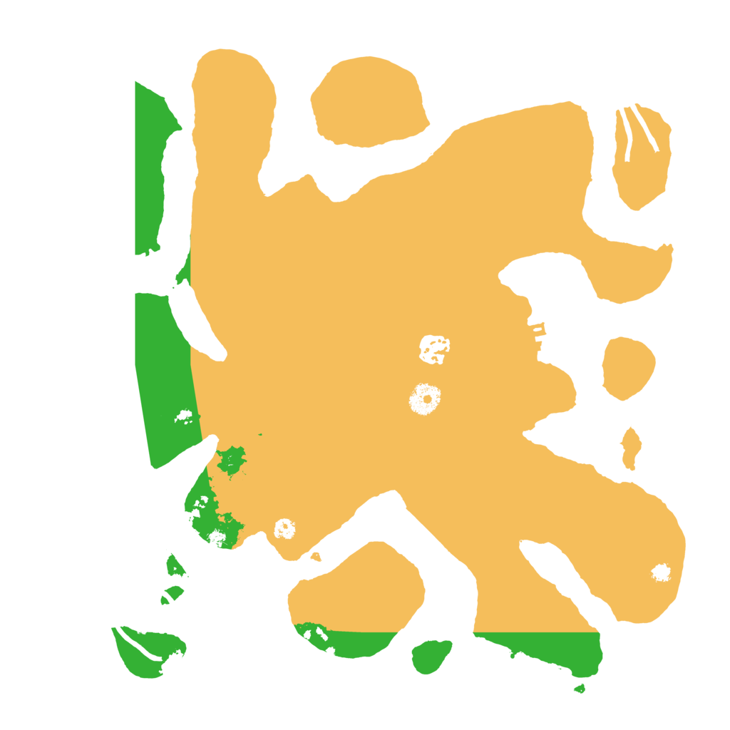 Biome Rust Map: Procedural Map, Size: 3550, Seed: 207045