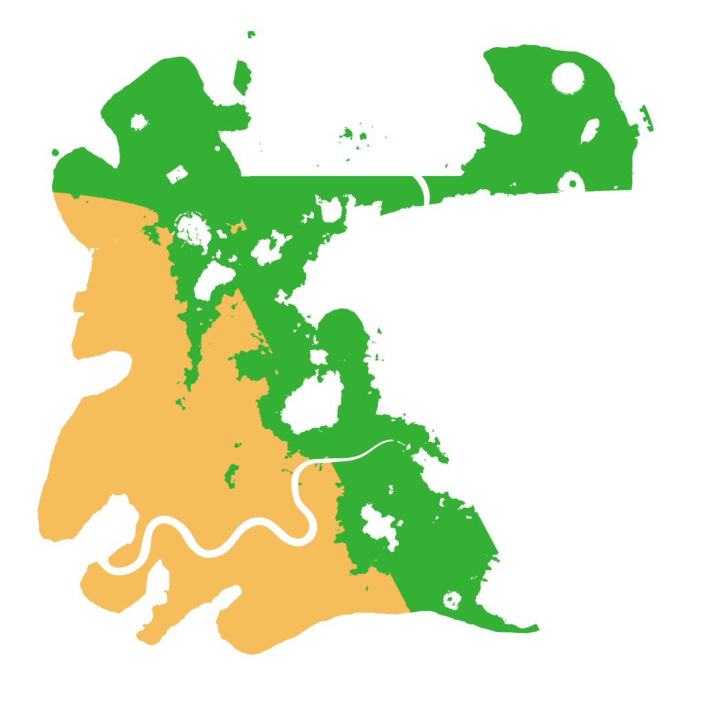 Biome Rust Map: Procedural Map, Size: 3950, Seed: 247097347