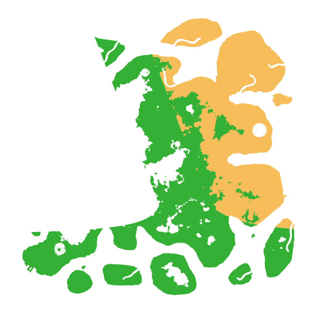 Biome Rust Map: Procedural Map, Size: 4000, Seed: 948260870
