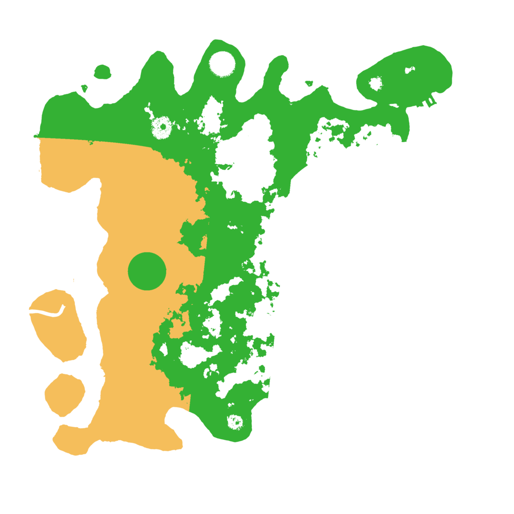 Biome Rust Map: Procedural Map, Size: 3550, Seed: 250439