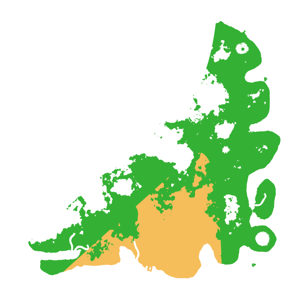 Biome Rust Map: Procedural Map, Size: 3850, Seed: 2037560812