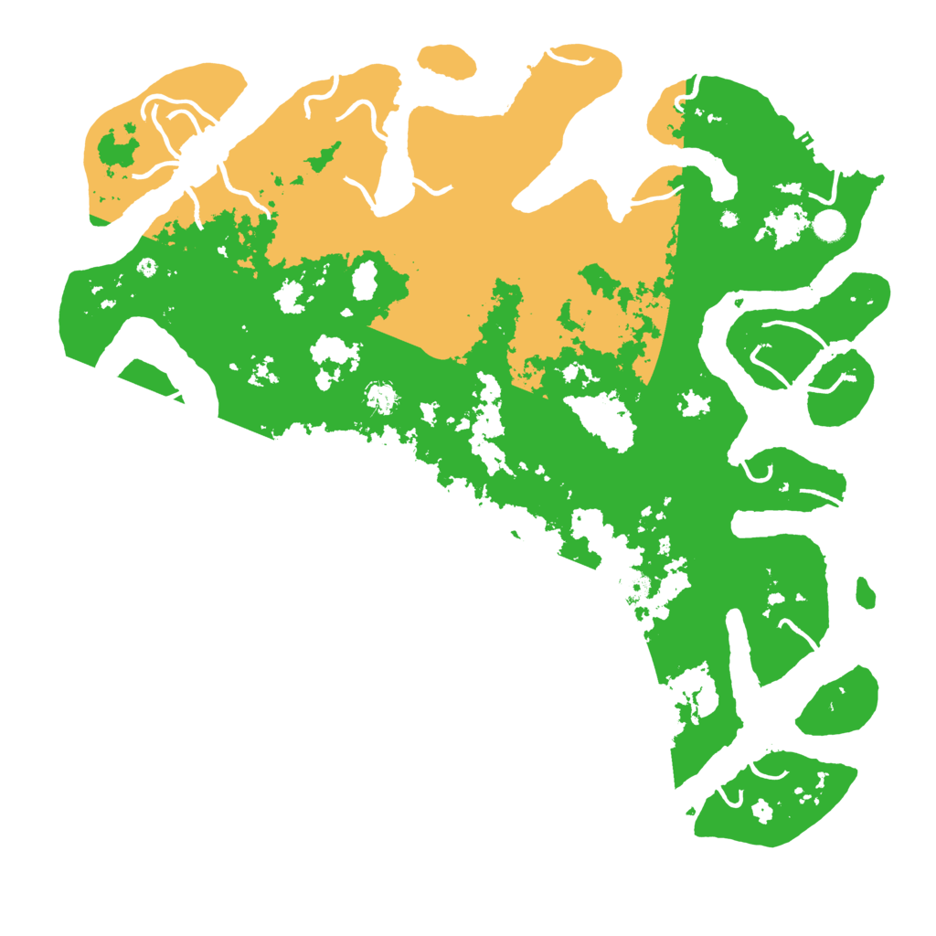 Biome Rust Map: Procedural Map, Size: 5050, Seed: 45678934