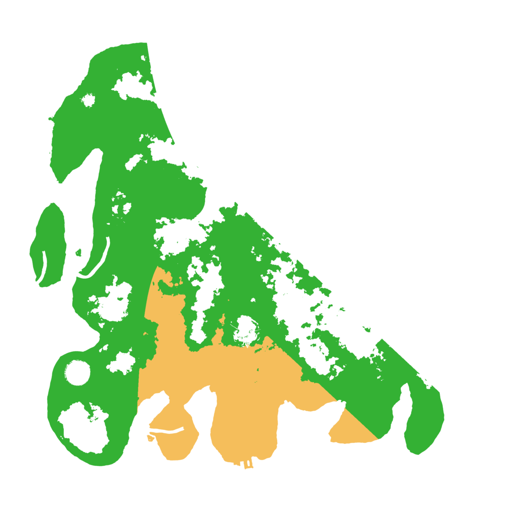 Biome Rust Map: Procedural Map, Size: 3550, Seed: 517540