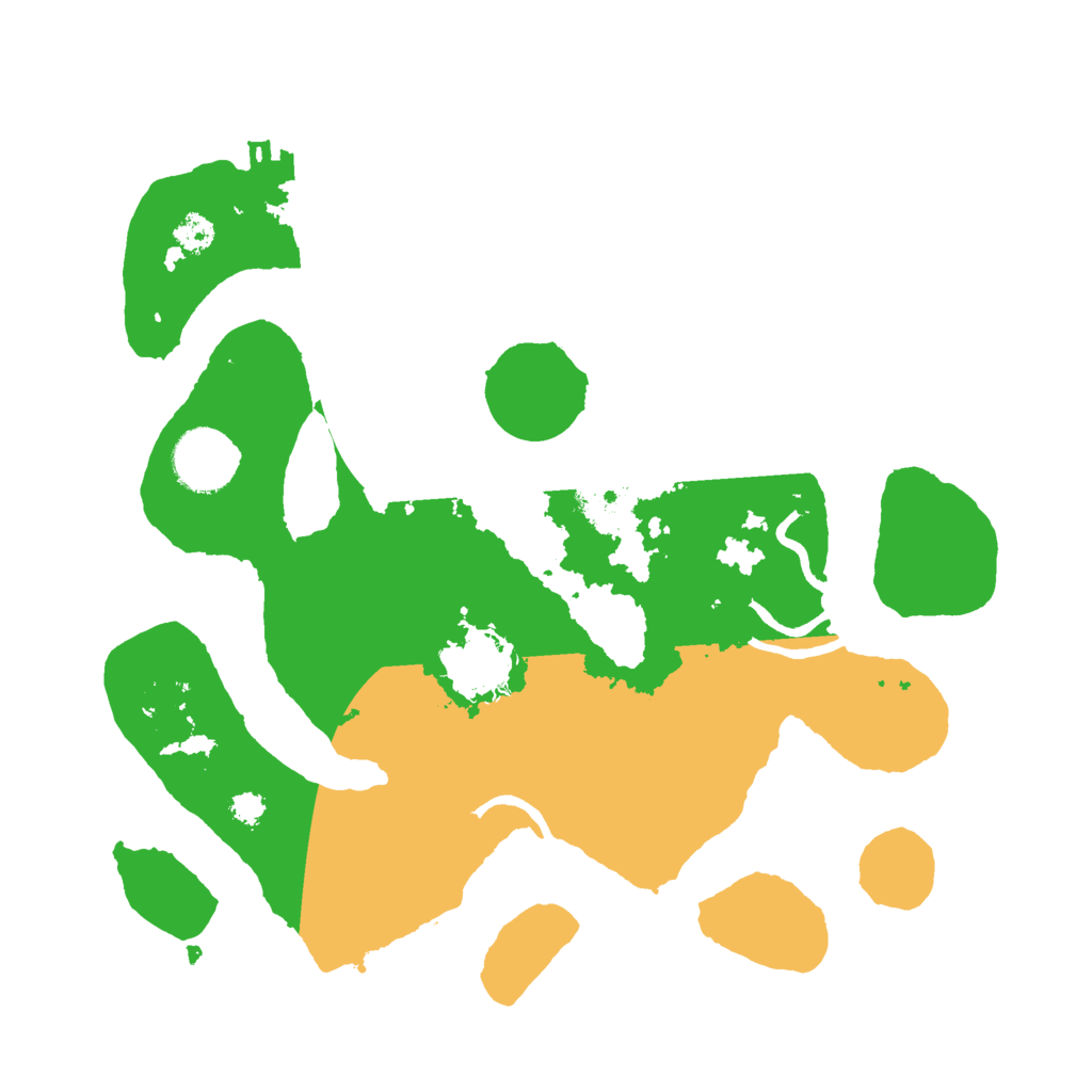 Biome Rust Map: Procedural Map, Size: 3000, Seed: 897953