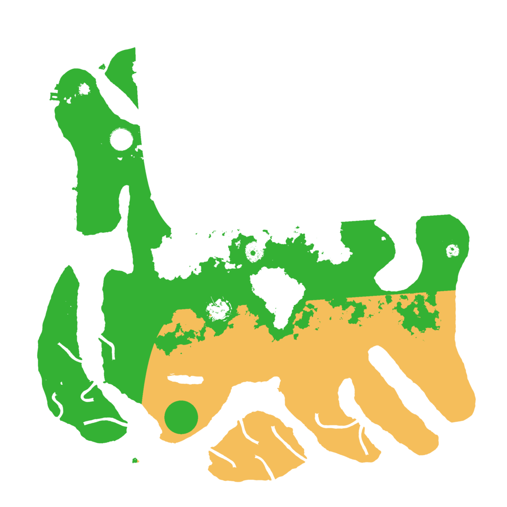 Biome Rust Map: Procedural Map, Size: 4000, Seed: 327736