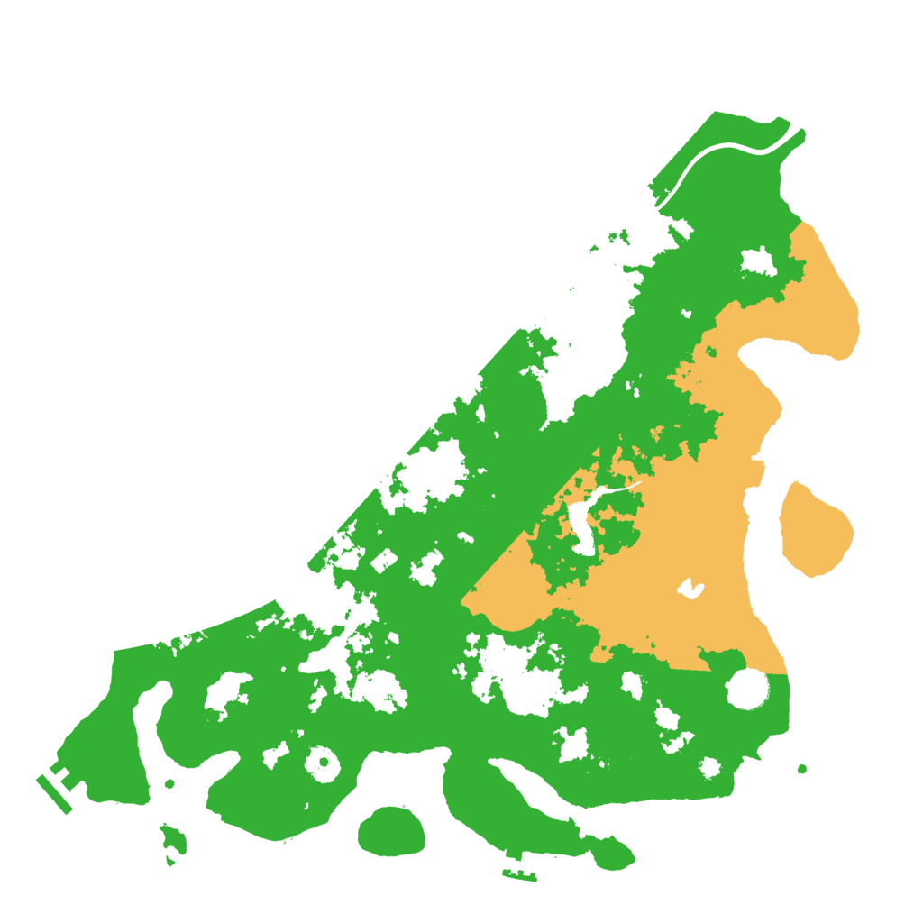 Biome Rust Map: Procedural Map, Size: 4000, Seed: 1150463704