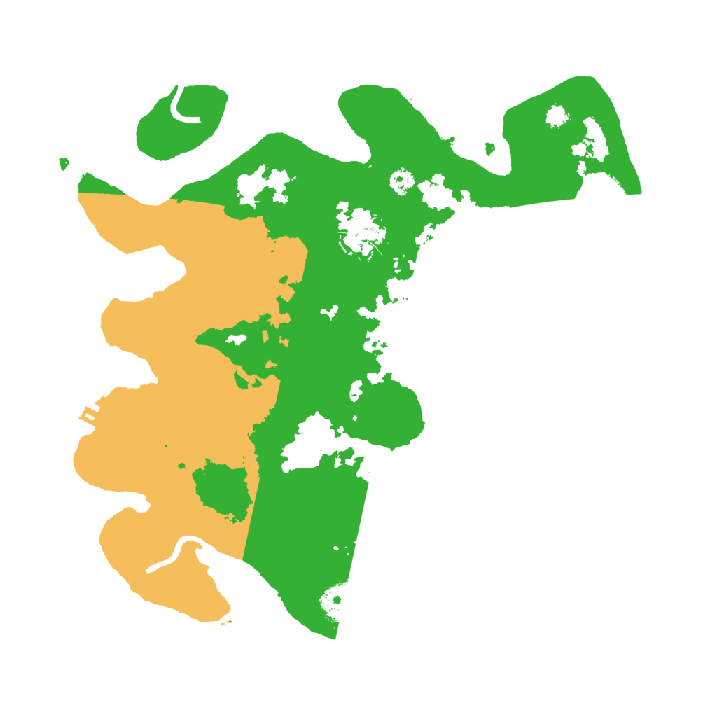 Biome Rust Map: Procedural Map, Size: 3000, Seed: 1131754218