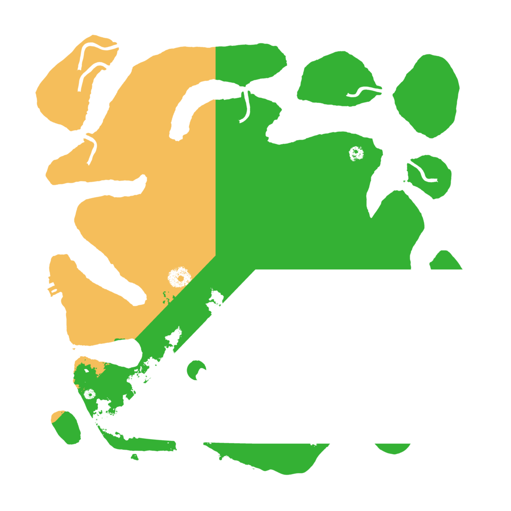 Biome Rust Map: Procedural Map, Size: 3550, Seed: 565900