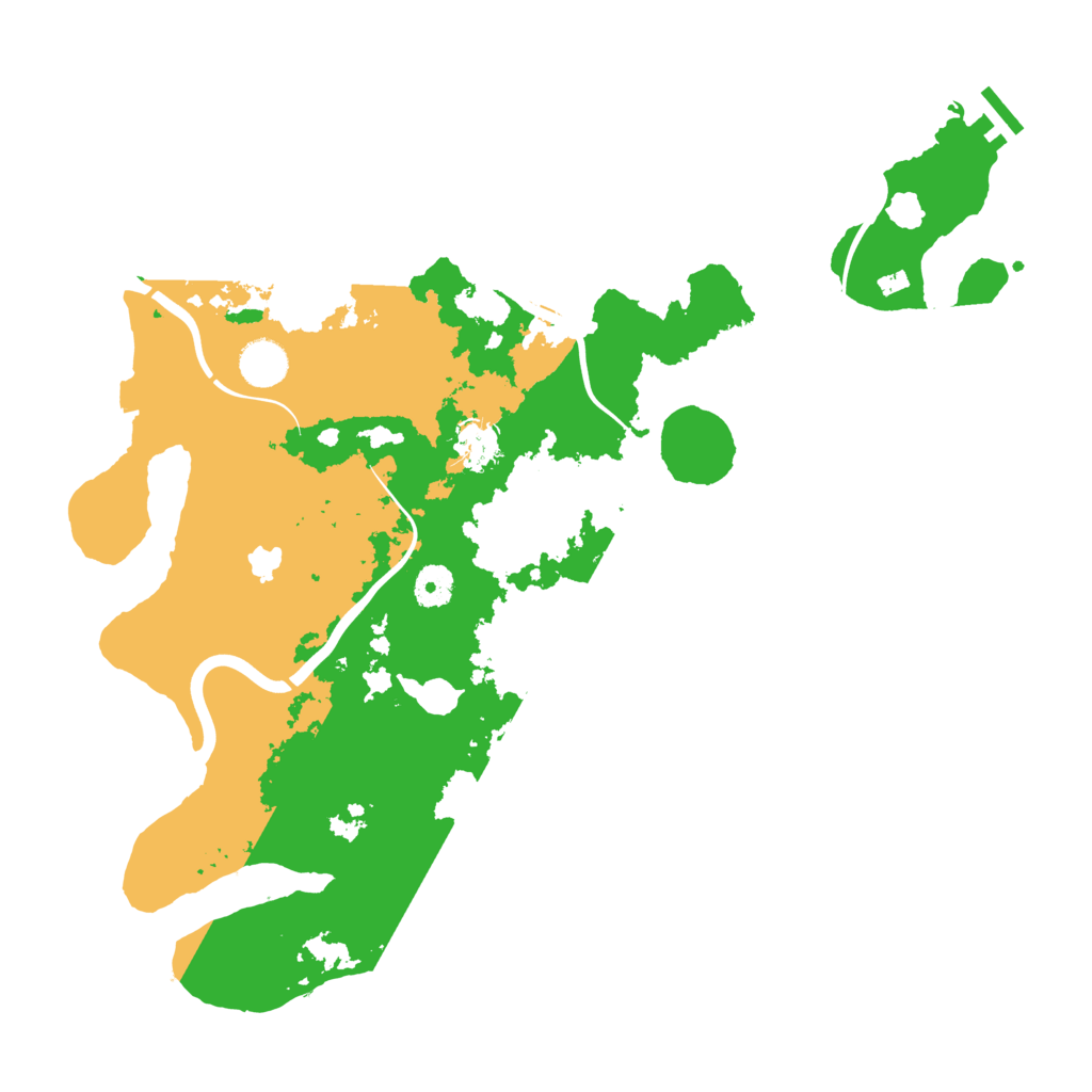 Biome Rust Map: Procedural Map, Size: 4000, Seed: 78