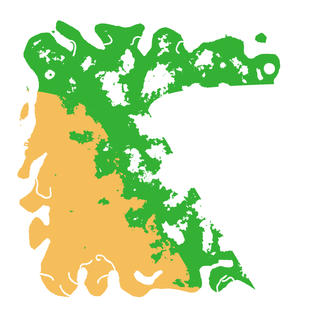Biome Rust Map: Procedural Map, Size: 5000, Seed: 295713222