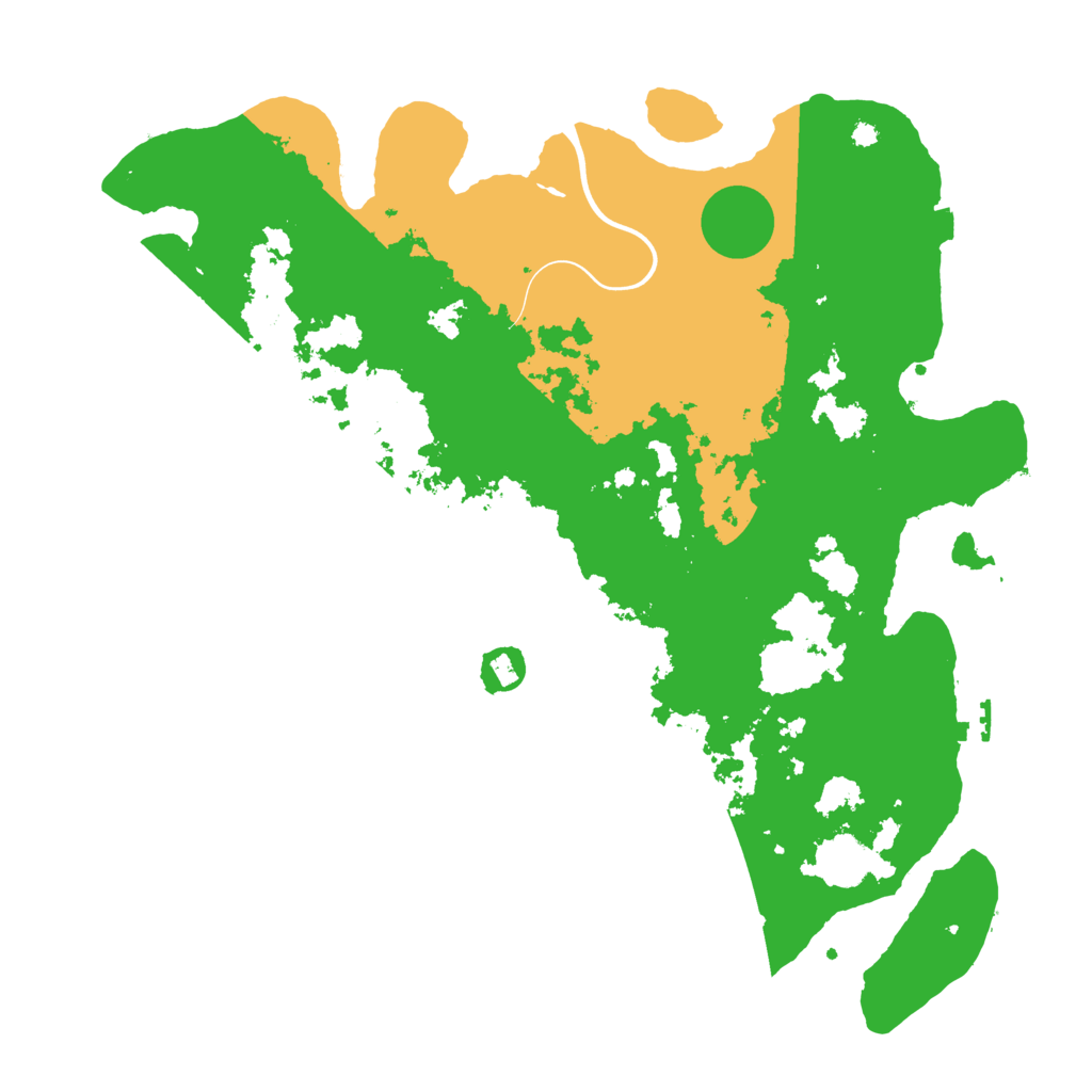 Biome Rust Map: Procedural Map, Size: 3950, Seed: 1069441344