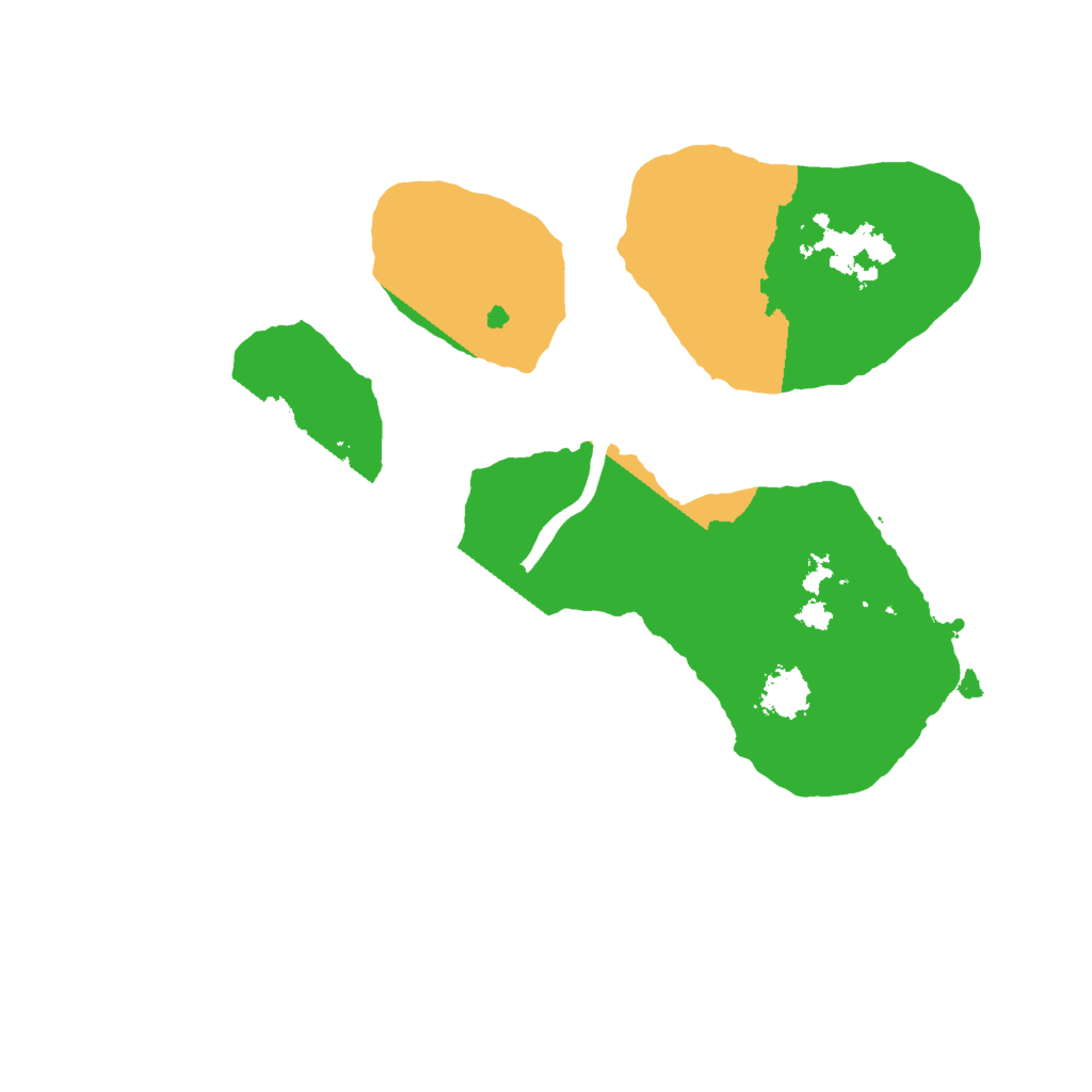 Biome Rust Map: Procedural Map, Size: 2000, Seed: 21244