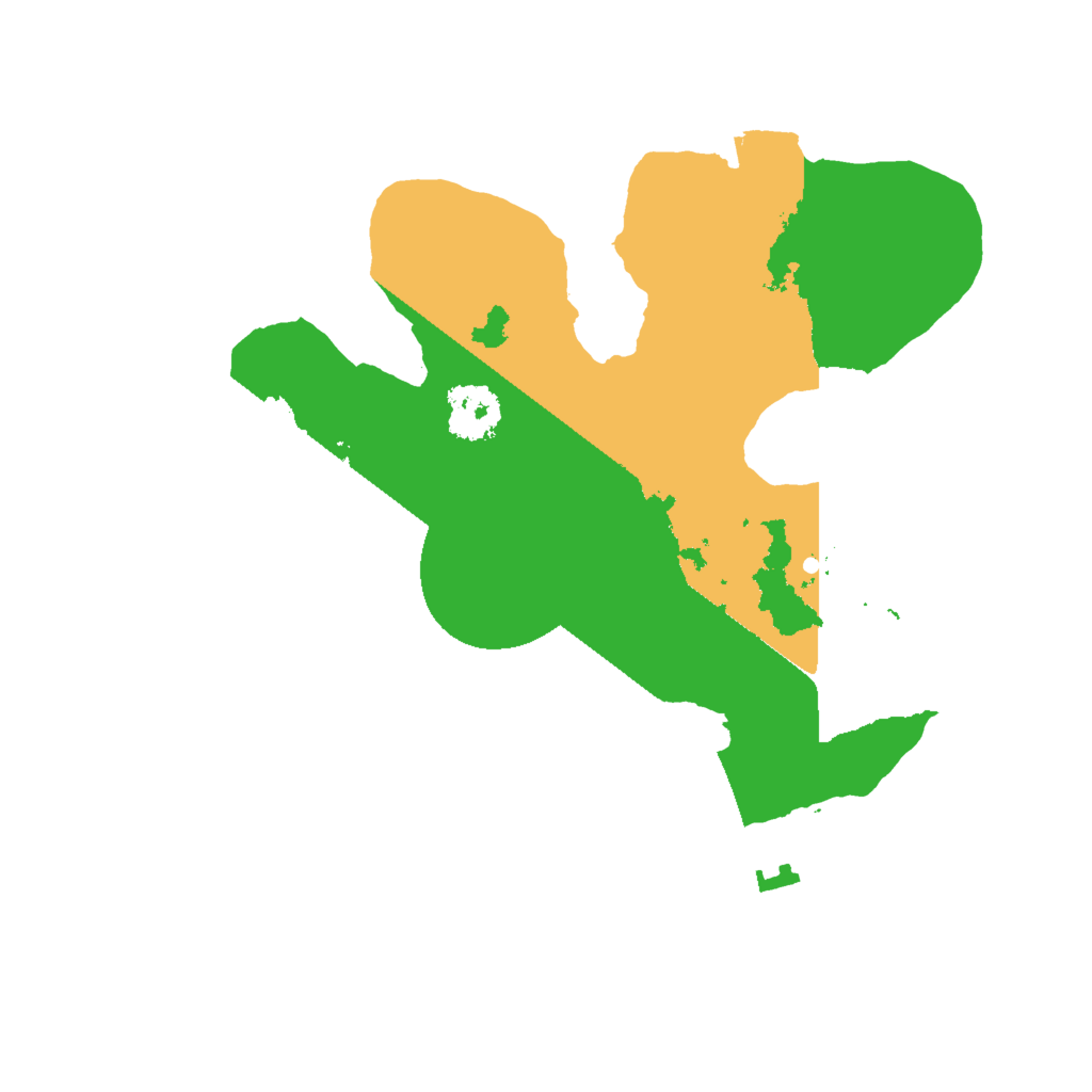 Biome Rust Map: Procedural Map, Size: 2000, Seed: 21244