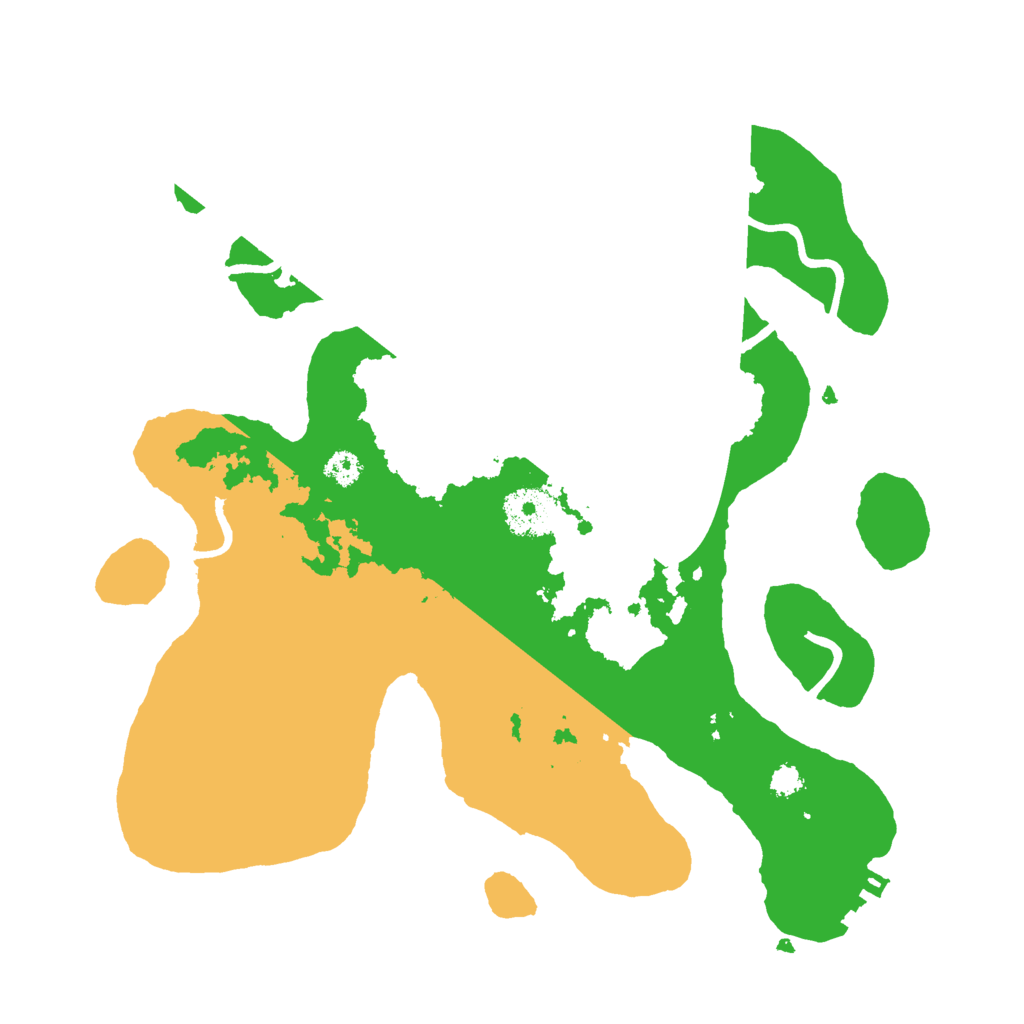 Biome Rust Map: Procedural Map, Size: 3000, Seed: 1285499259