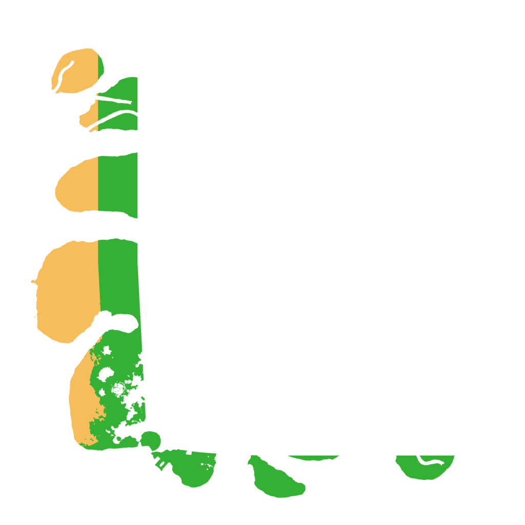 Biome Rust Map: Procedural Map, Size: 3550, Seed: 425276