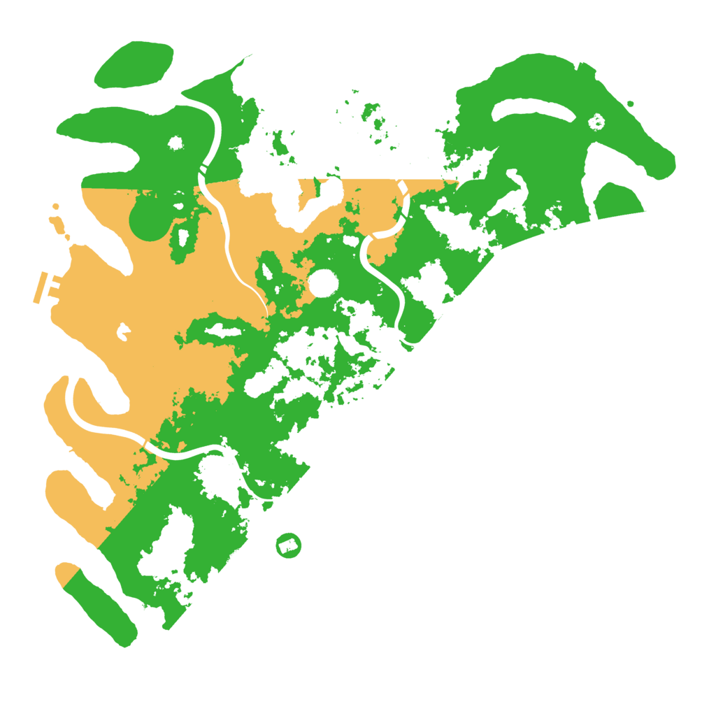 Biome Rust Map: Procedural Map, Size: 4500, Seed: 116728904