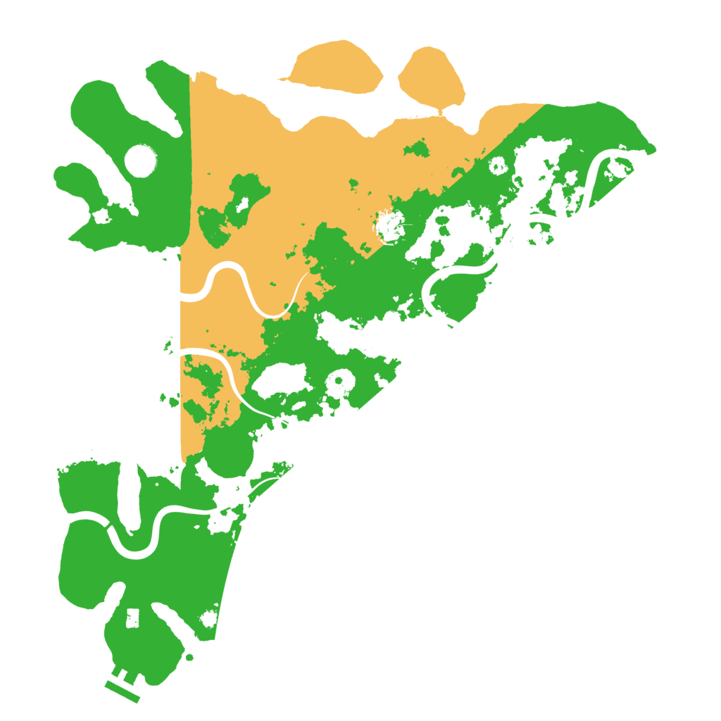 Biome Rust Map: Procedural Map, Size: 3950, Seed: 1873647736
