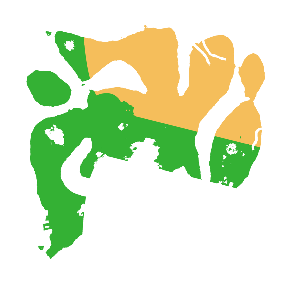 Biome Rust Map: Procedural Map, Size: 2800, Seed: 1345