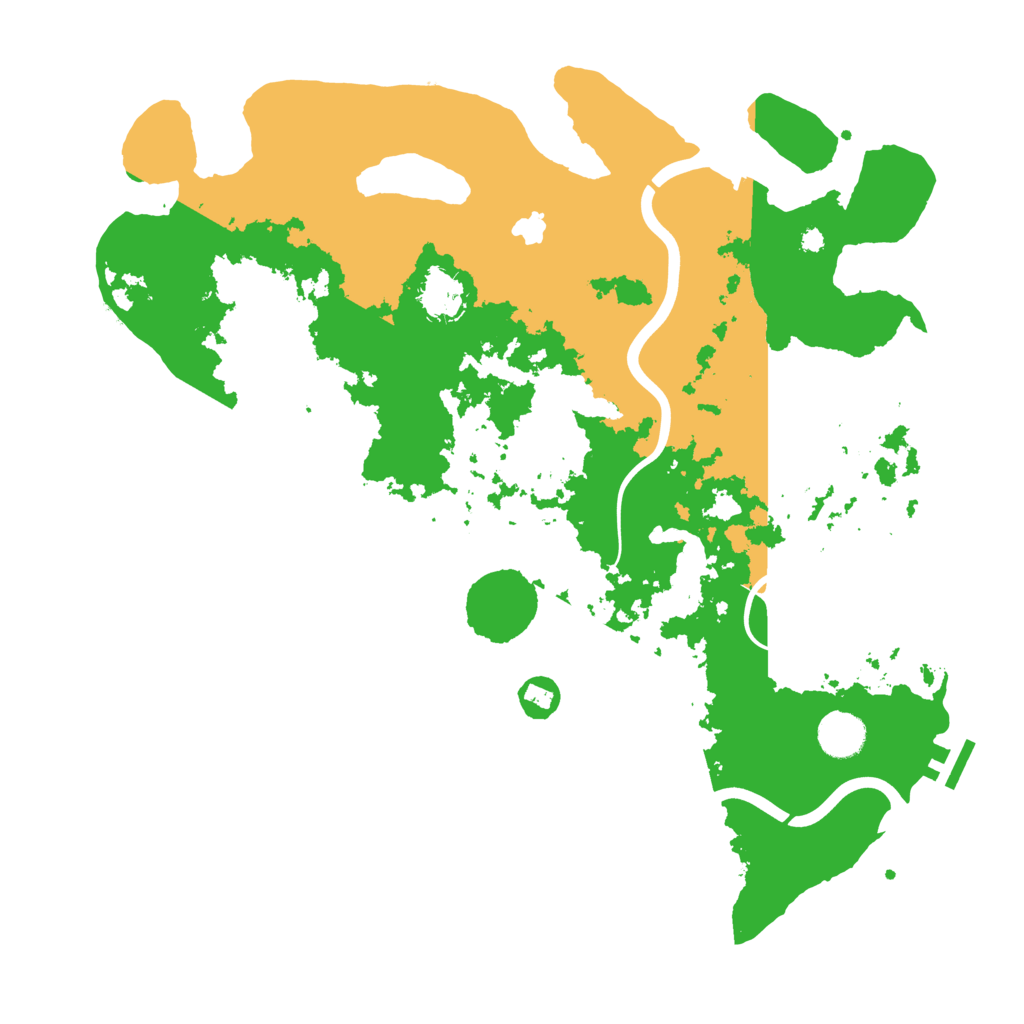 Biome Rust Map: Procedural Map, Size: 4000, Seed: 974020