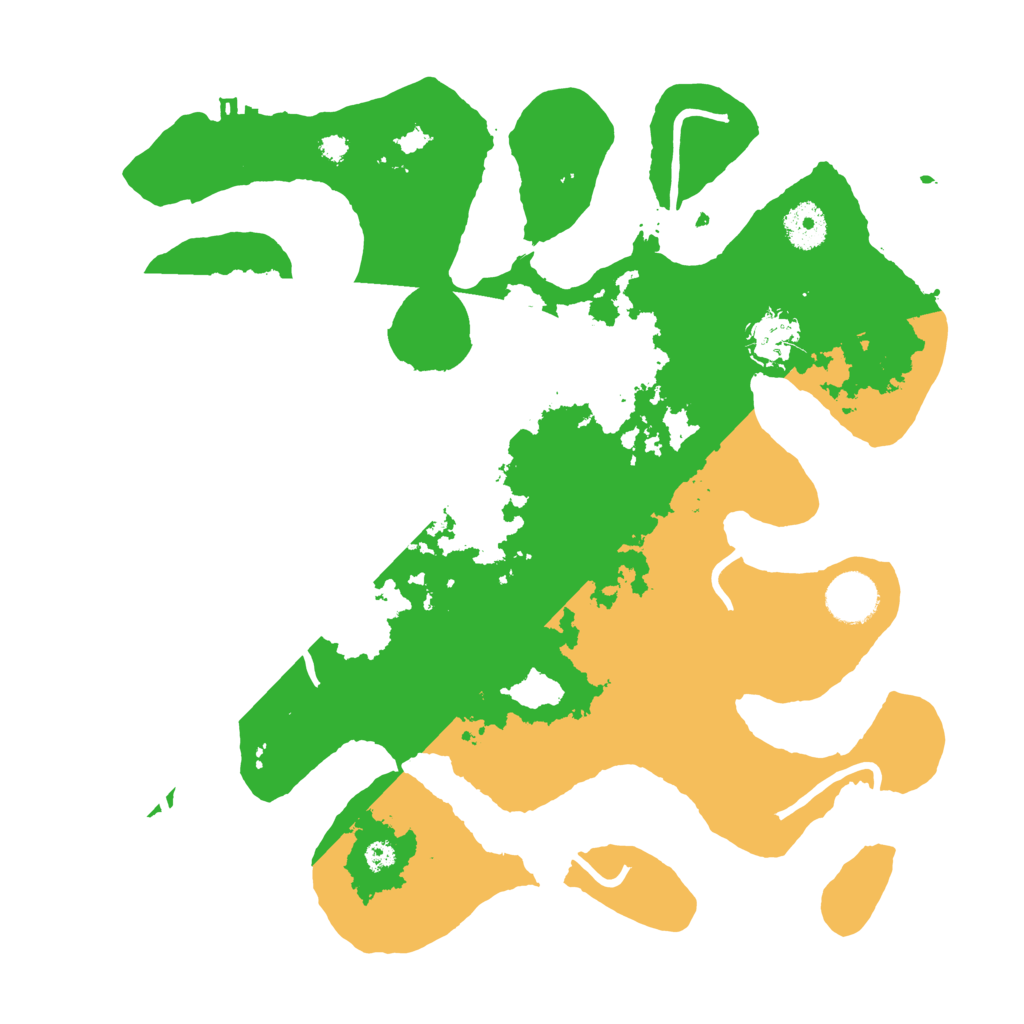 Biome Rust Map: Procedural Map, Size: 3500, Seed: 1316710573