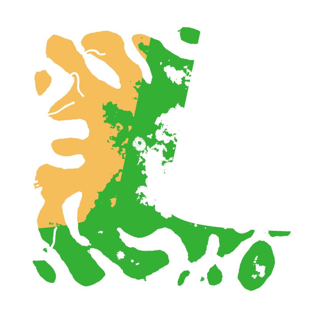 Biome Rust Map: Procedural Map, Size: 3550, Seed: 615940