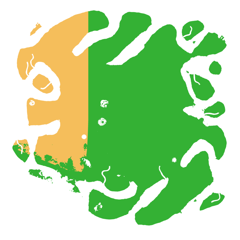 Biome Rust Map: Procedural Map, Size: 4500, Seed: 45678934