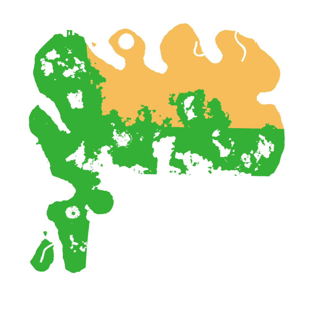 Biome Rust Map: Procedural Map, Size: 3550, Seed: 183944