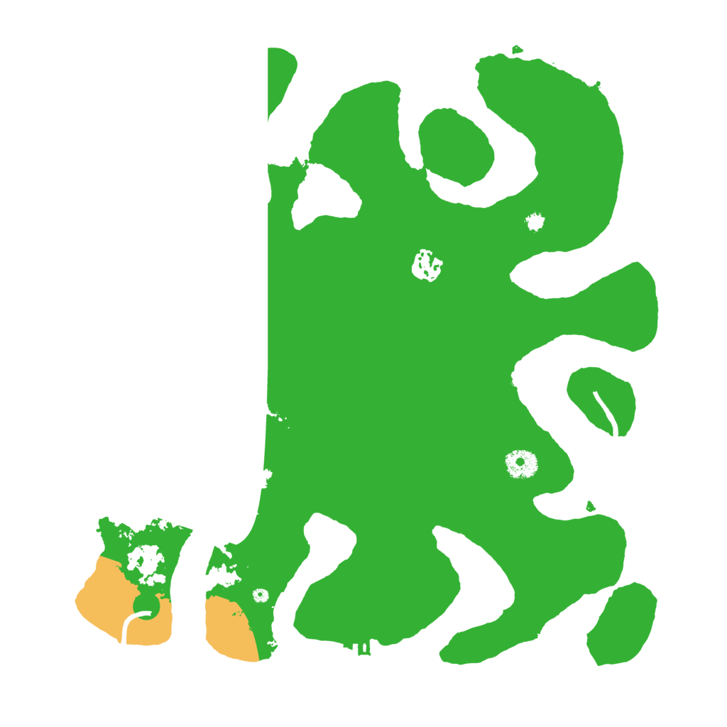 Biome Rust Map: Procedural Map, Size: 3550, Seed: 480541