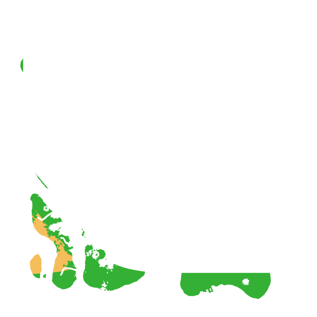 Biome Rust Map: Procedural Map, Size: 4250, Seed: 6225