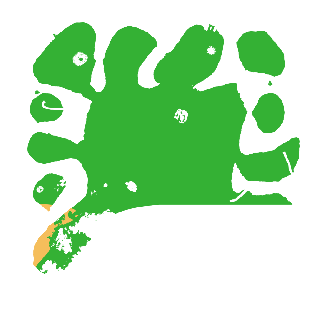 Biome Rust Map: Procedural Map, Size: 3500, Seed: 655215402