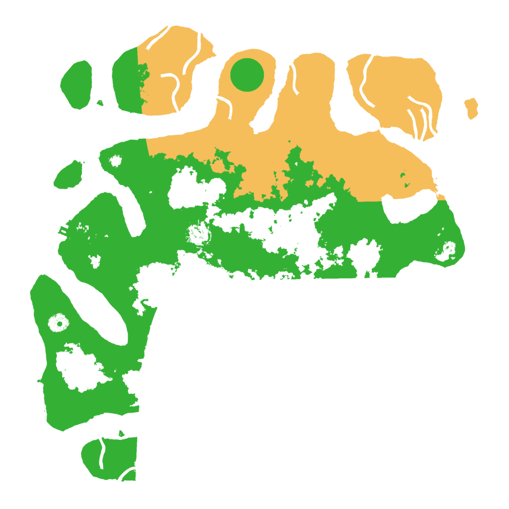 Biome Rust Map: Procedural Map, Size: 4000, Seed: 73647