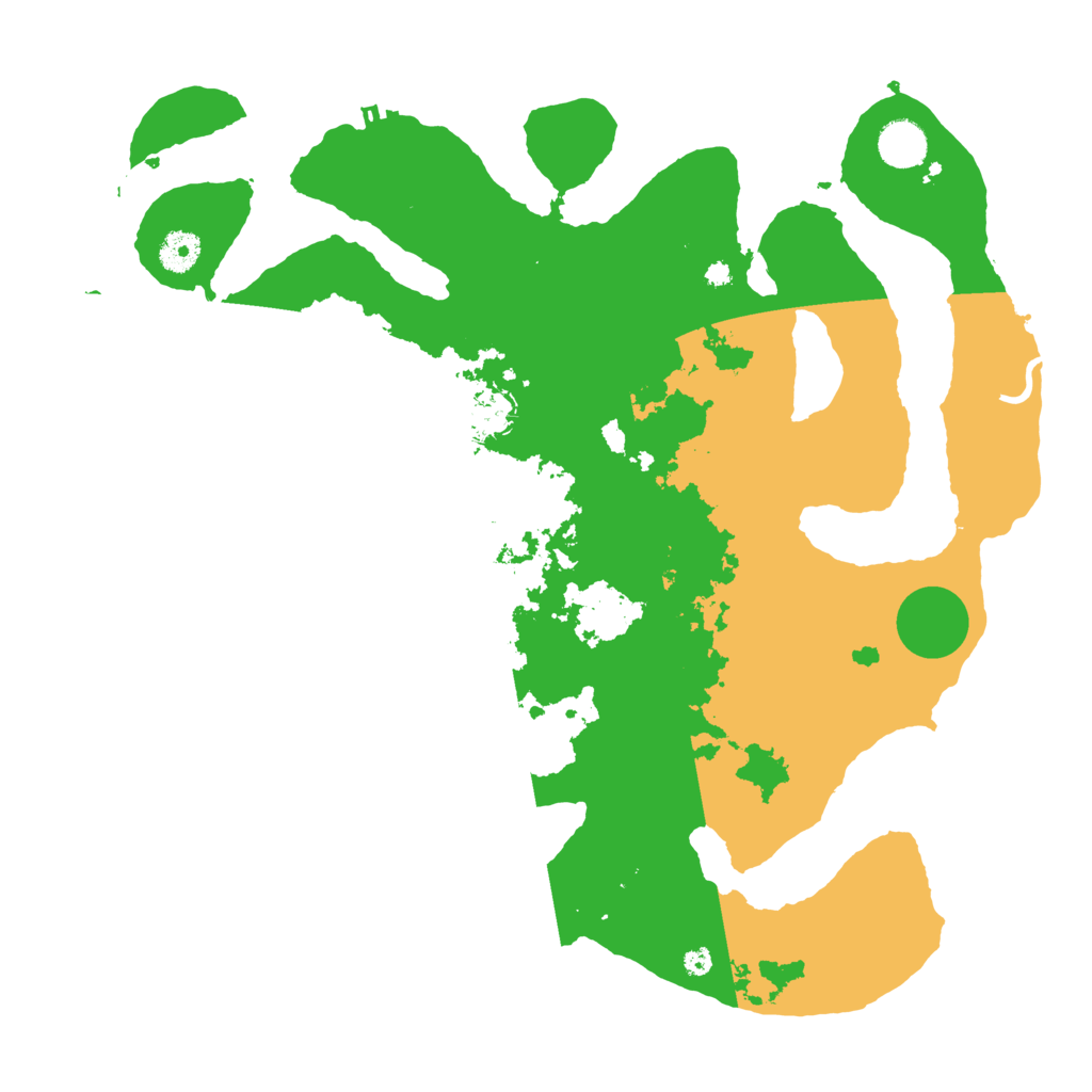 Biome Rust Map: Procedural Map, Size: 4000, Seed: 1828250062