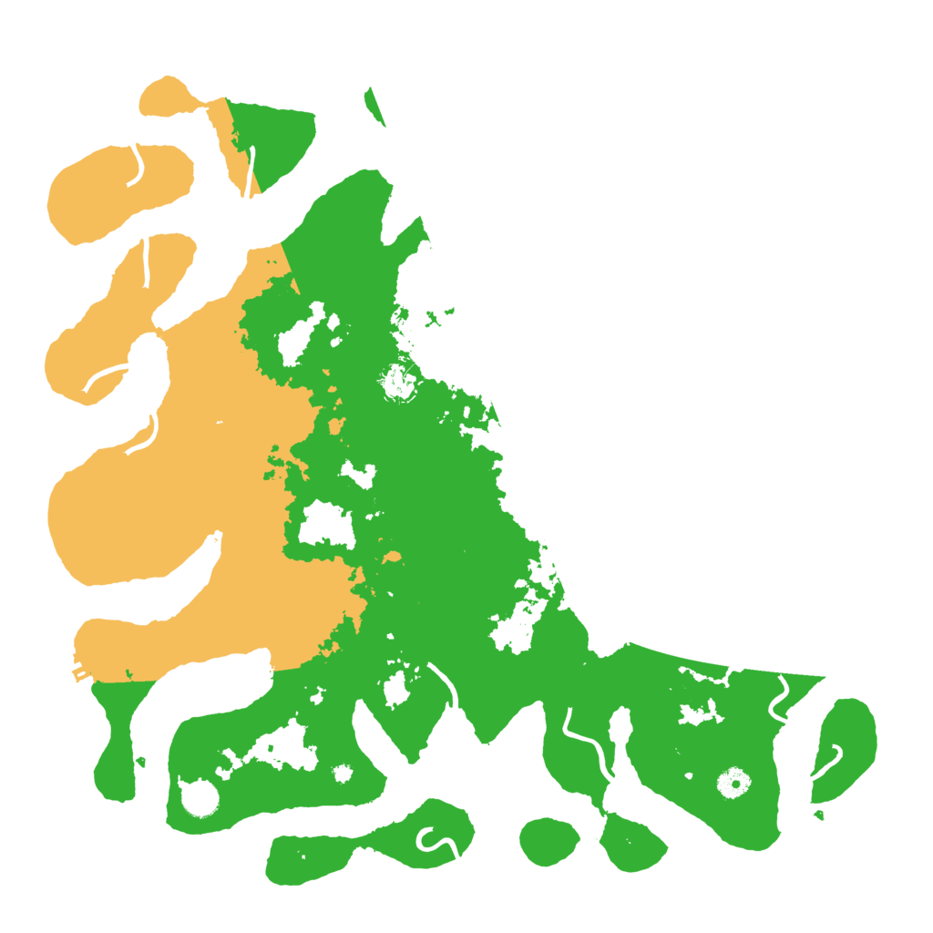 Biome Rust Map: Procedural Map, Size: 4500, Seed: 792041597