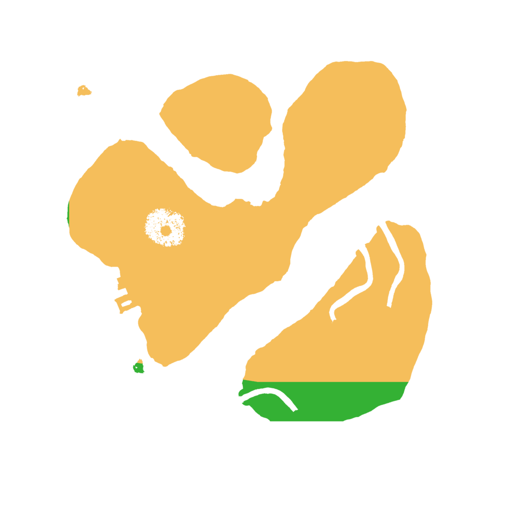 Biome Rust Map: Procedural Map, Size: 2000, Seed: 1489761254