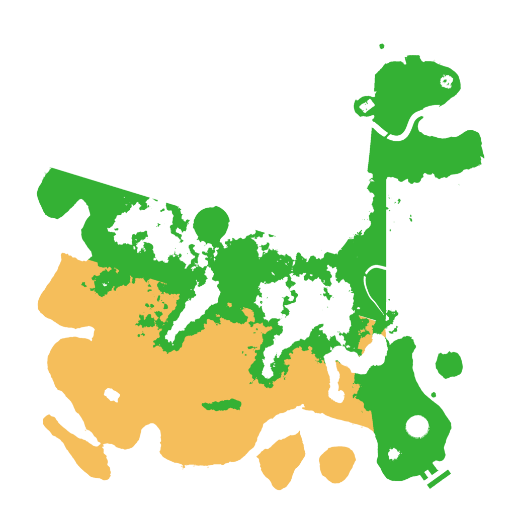 Biome Rust Map: Procedural Map, Size: 4000, Seed: 474935