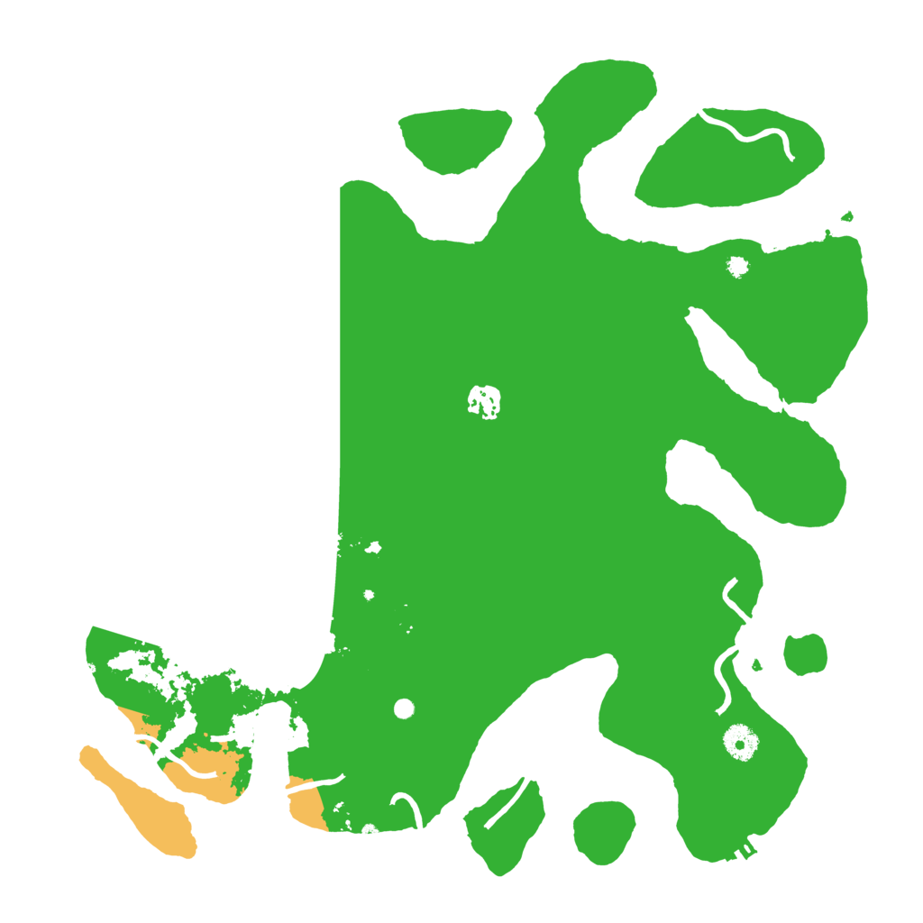 Biome Rust Map: Procedural Map, Size: 4000, Seed: 474935