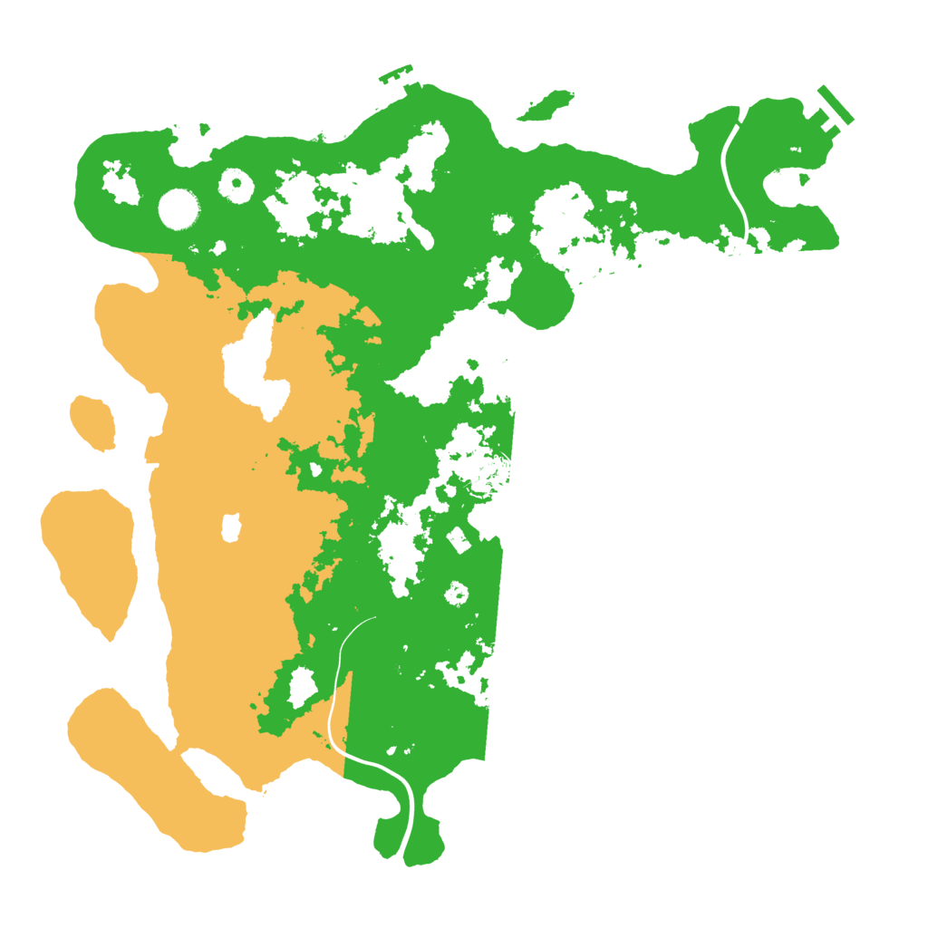 Biome Rust Map: Procedural Map, Size: 4000, Seed: 441