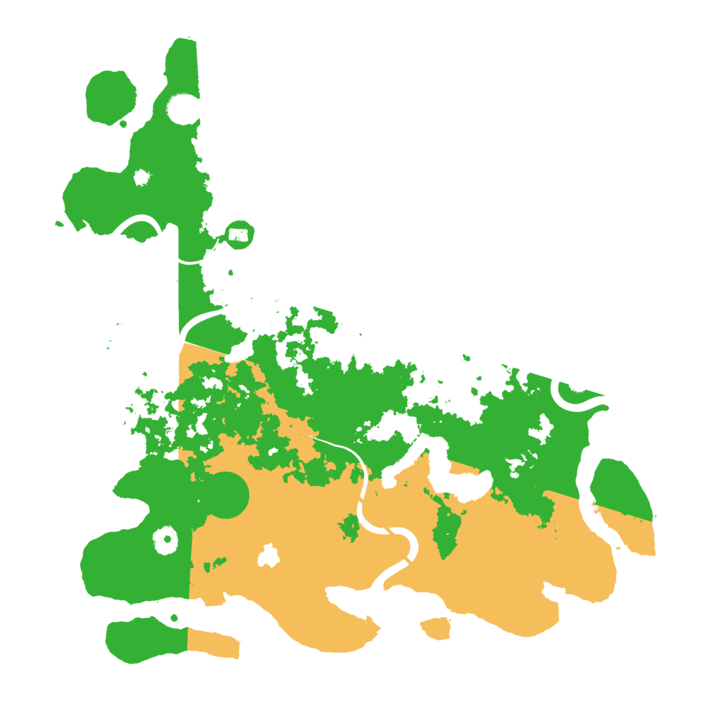 Biome Rust Map: Procedural Map, Size: 4000, Seed: 70394