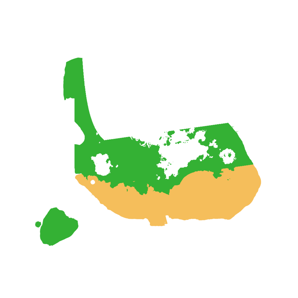 Biome Rust Map: Procedural Map, Size: 2000, Seed: 755932738