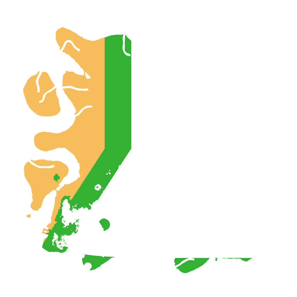 Biome Rust Map: Procedural Map, Size: 3500, Seed: 268409027