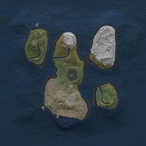 Thumbnail Rust Map: Procedural Map, Size: 2000, Seed: 99, 6 Monuments