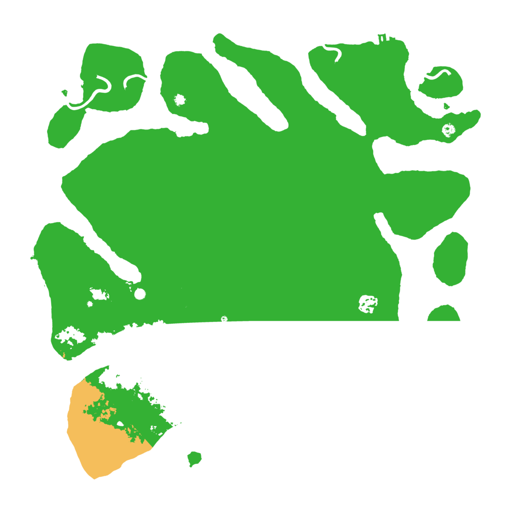 Biome Rust Map: Procedural Map, Size: 4000, Seed: 738356