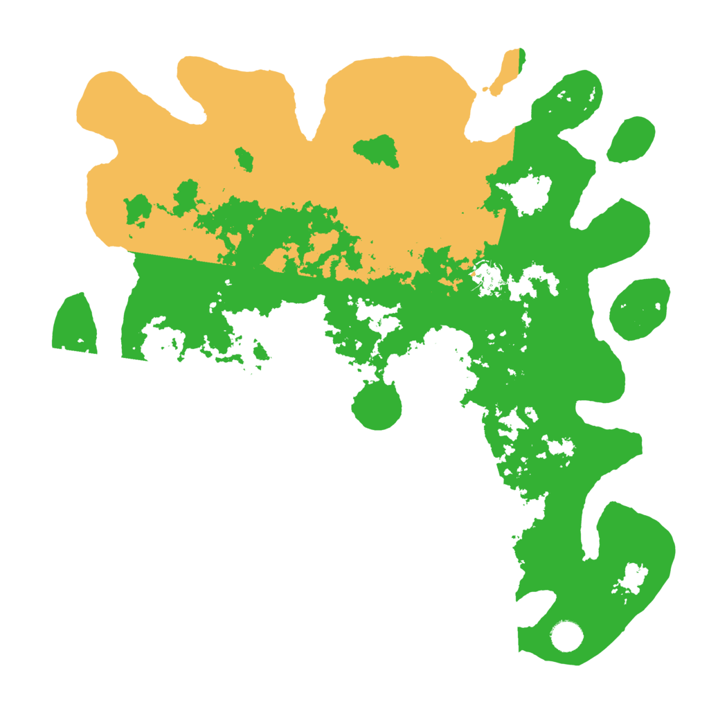 Biome Rust Map: Barren, Size: 4000, Seed: 512311235